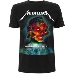 Metallica - Hardwired Album Cover Uni Medium T-Shirt - schwarz