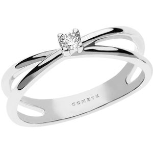 Fingerringen   Solitär-Ring Comete Weiß Maßgeschneidert  Kollektion Diamanti - frau
