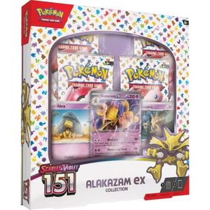Pokémon Scarlet & Violet 151 Alakazam ex Box Collection englisch