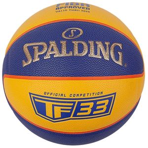 Spalding TF-33 Official Ball 76862Z, Unisex, Basketballbälle, Gelb, Größe: 6 EU