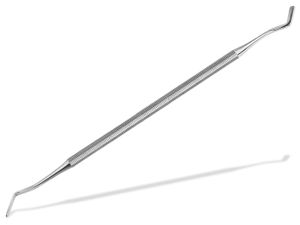 Modellierinstrument Salbenspatel Doppelspatel Heidemannspatel aus rostfreiem Edelstahl 16 cm
