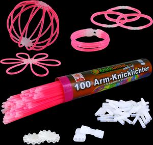 100 Arm Knicklichter | PINK | Testurteil 1,4 100 Arm Knicklichter | PINK | Testurteil 1,4