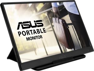 ASUS ZenScreen MB165B, 39,6 cm (15.6"), 1366 x 768 Pixel, WXGA, LCD, 10 ms, Schwarz