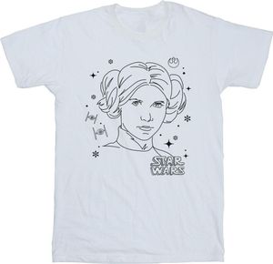 Star Wars - "Episode IV: A New Hope" T-Shirt für Mädchen BI37952 (140-146) (Weiß)