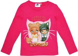 Na! Na! Na! Surprise Kinder Mädchen Langarm T-Shirt Longsleeve Langarmshirt, Farbe:Pink, Größe Kids:122