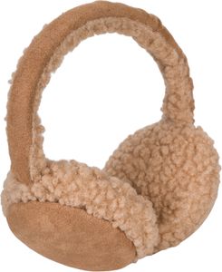 styleBREAKER Damen Ohrenwärmer in Teddyfell Optik, warme kuschlig weiche Winter Ohrenschützer, Earmuffs 04026066, Farbe:Braun