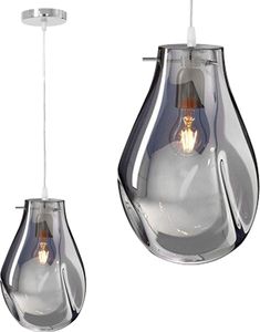 tooLight Pendellampe App329 Metall - Glas E27 1-Punkt Leuchtend