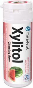 Miradent Xylitol žuvačky Watermelon 30 ks