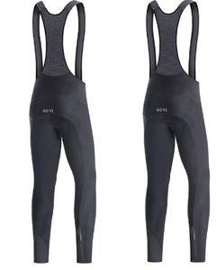 Nohavice Gore C3 Thermo Plus pánske elastické lacl čierna veľkosť XL