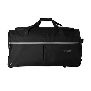 travelite  Basics Fast Rollenreisetasche 65 cm   2 Rollen 73 l - Schwarz