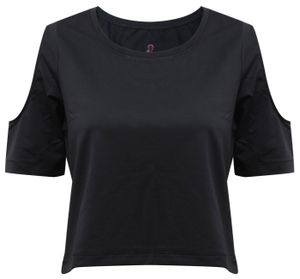 Yoga-Breathe-Shirt "Raffaela" - black S