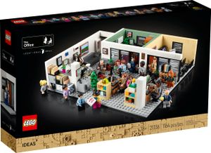 LEGO Ideas The Office US TV-Serie, Set für Erwachsene, Dunder Mifflin Scranton Modellbausatz mit 15 Minifiguren der Charaktere, Geschenk 21336