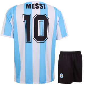 Argentinien Trikot Set Messi - Kinder und Erwachsene - 140