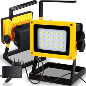 Reflektor budowlany LED 30W z akumulatorem reflektor roboczy reflektor budowlany IP65 wodoodporny reflektor roboczy do warsztatu kempingowego garaż Retoo