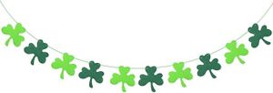 Kleeblatt Banner St. Patrick'S Tag Filz Girlande Dekoration Irish Day Party Deko