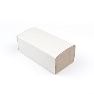 5000 Blatt Papierhandtücher 1-lagig (25×23 cm), (grau, V-Falz), Falthandtuchpapier, Handtuchpapier