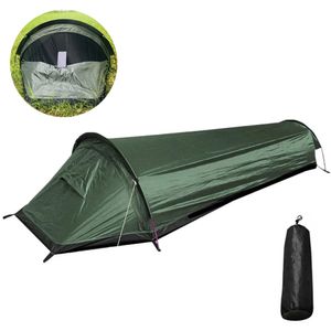 Campingzelt, Ultraleichtes Bag Zelt, Wurfzelt, Schlafsack, Wasserdicht Tragbarer Trekking Biwak