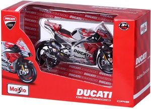 Maisto - Modellmotorrad - Ducati Desmosedici GP '18 (weiß-rot, Maßstab 1:18)