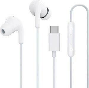Xiaomi | Slúchadlá typu C | Zabudovaný mikrofón | USB typu C | Biele
