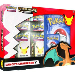 Pokemon 25th Anniversary Celebrations Lance’s Charizard V Collection englisch