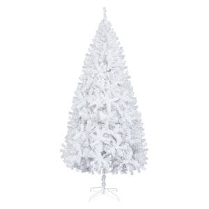 210cm 950 Spitzen Weihnachtsbaum Künstlich PVC Tannenbaum Weiß Dekoration