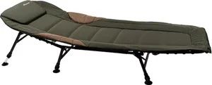 Traxis Flat BedChair 6-Bein - Campingbett - Karpfenliege - 6 Beine - 200x75x42cm