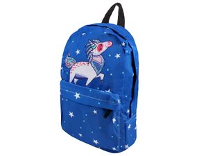 Schulrucksack Rucksack Emojicon , Variante wählen:Ruck-a051 Einhorn blau