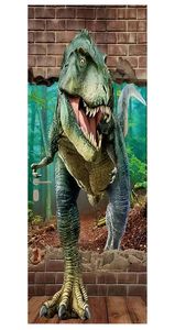 Samolepka na dvere 200x77 cm - Dinosaurus