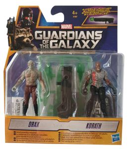 Guardians of the Galaxy Marvel Doppelpackung A7897 - Drax und Korath Figuren