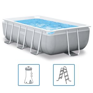 INTEX Pool-Set Prism Frame Rechteckig 300x175x80 cm