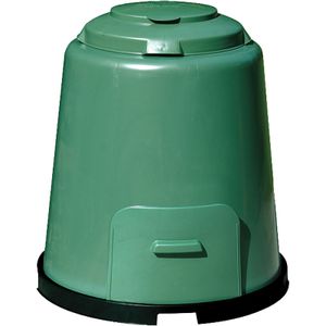 Komposter Schnellkomposter grün 280 Liter mit Boden GARANTIA 600012