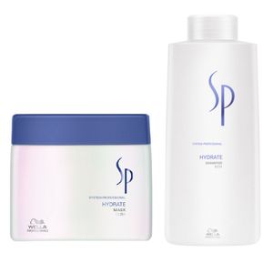 Wella SP System Professional Hydrate Set Shampoo 1000 ml +  Mask 400ml