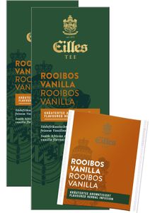EILLES TEE Teebeutel Rooibos Vanilla, Sparpack mit 2x25er Box