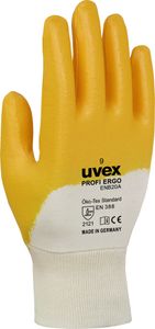 uvex Schutzhandschuh profi ergo ENB20A gelb Gr. 9