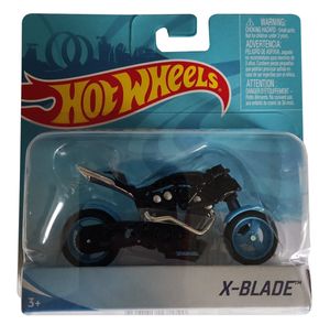 Mattel Hot Wheels CBR11 X-Blade Blau, Street Power Bike, Motorrad blau Maßstab 1:18
