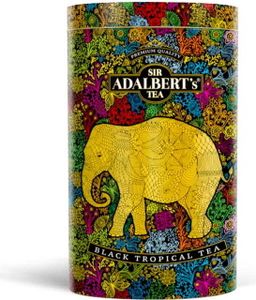 Adalbert's Tea Schwarzer Blatt-Tee mit tropischem Fruchtgeschmack 110 G