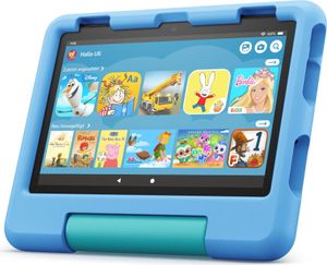 Tablet dla dzieci Amazon Fire HD 8, wyświetlacz 8 Doll-HD, niebieski, 32 GB (2022)