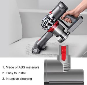 Motorisierte Mini-Turbo-Matratzenbürste, kompatibel mit Dyson V8 V10 V11, Schnellwechselbürste für Sofa, Autositz, Sessel, beseitigt Bakterien und Allergene