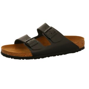 Birkenstock Herren Pantoletten Tiefenfußbett schwarz