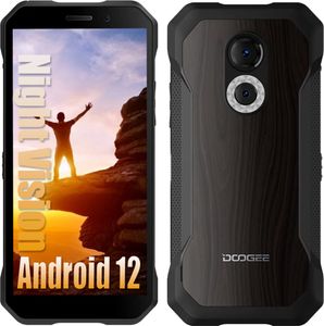 DOOGEE S61 PRO Outdoor Handy Ohne Vertrag Android 12, 6GB+128GB 6.0'' 48MP + 20MP Nachtsicht Smartphone IP68 4G Dual SIM NFC, Braun