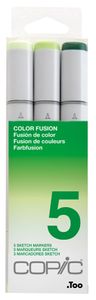 COPIC Marker sketch 3er Set "Color Fusion 5"
