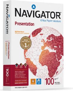 Navigator PRESENTATION Druckerpapier A4 (210x297 mm) Matte 500 Blätter Weiß Navigator PRESENTATION Druckerpapier A4 (210x297 mm) Matte 500 Blätter Weiß