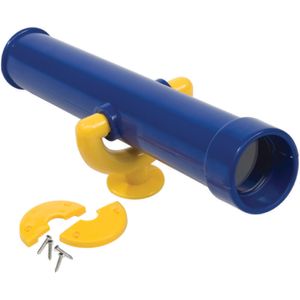 Spielzeug Fernrohr für drinnen und draussen, Kunststoff blau