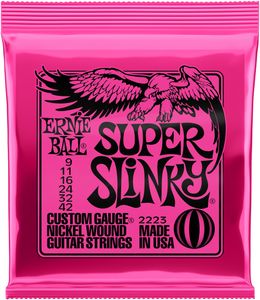 Ernie Ball 2223 Super Slinky Nickel 9-42 - Struny Pre Elektrickou Gitaru