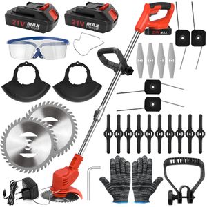 Akku-Rasenmäher - 1800W bürstenloser Motor, 1500 U/min, Leichtgewicht & Höhenverstellbar für Haus & Garten Akku-Rasenmäher - 1800W bürstenloser Motor, 1500 U/min, Leichtgewicht & Höhenverstellbar für Haus & Garten