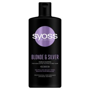 SYOSS Blond & Silber Shampoo neutralisiert Gelbtöne 440ml