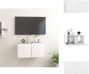 vidaXL TV-Hängeschrank Weiß 60x30x30 cm -  TV-Möbel