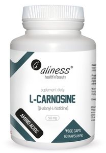L-Carnosin 500 mg Beta-Alanyl-L-Histidin ALINESS 60 vegane Kapseln