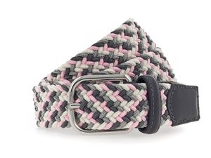 Vanzetti Gürtel Braided Women's Belt W90 Rose / White rosa mehrfarbig