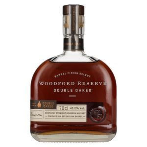 Woodford Reserve Double Oaked Kentucky Straigth Bourbon Whiskey + RITZENHOFF Nosing Glas mit WR Branding | 43,2 % vol | 0,7 l